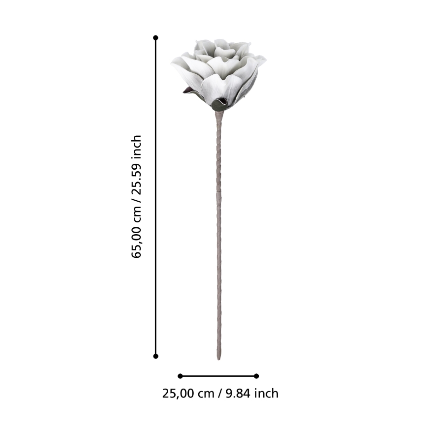 Eglo - Kunstblume 65 cm weiß