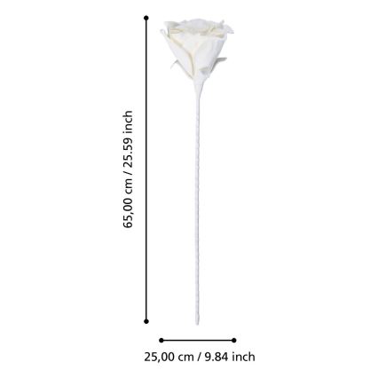 Eglo - Kunstblume 65 cm weiß