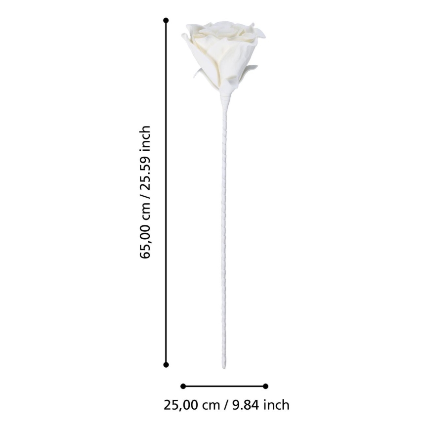 Eglo - Kunstblume 65 cm weiß