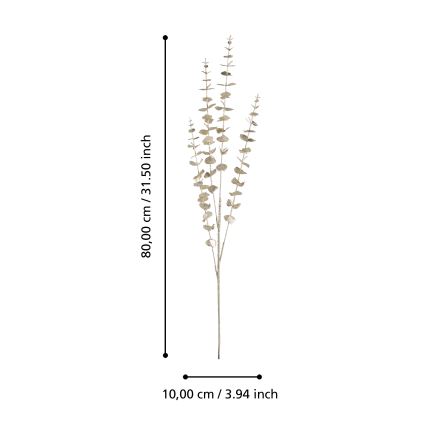 Eglo - Kunstblume 80 cm golden