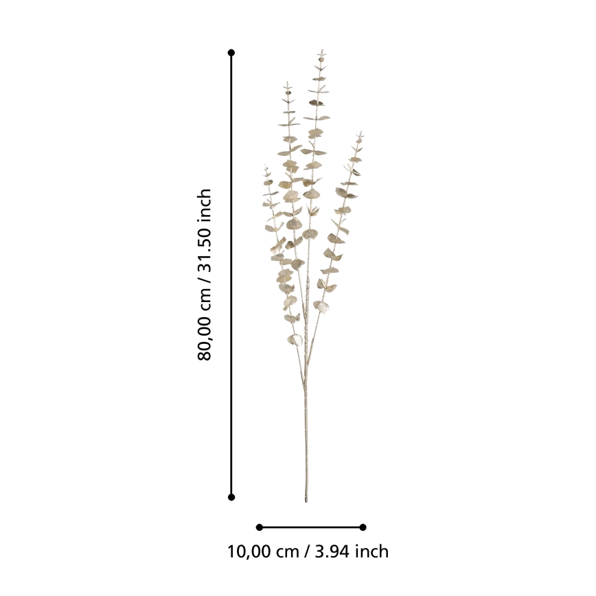 Eglo - Kunstblume 80 cm golden