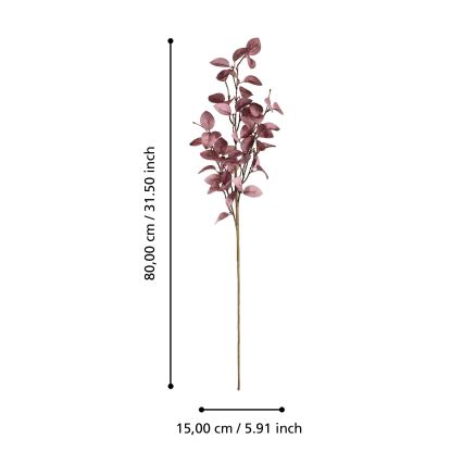 Eglo - Kunstblume 80 cm rosa