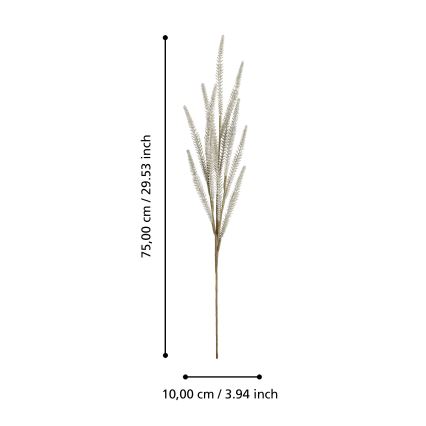Eglo - Fiore artificiale 75 cm oro