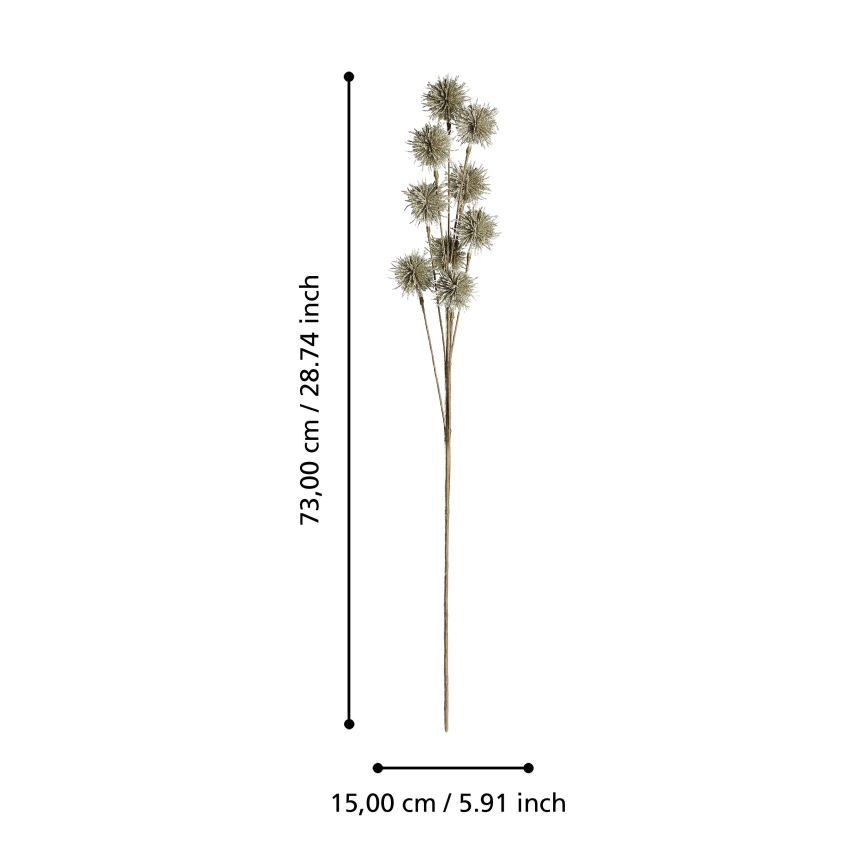 Eglo - Kunstblume 73 cm golden