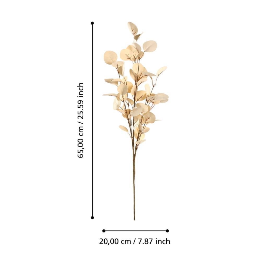 Eglo - Fiore artificiale 65 cm oro