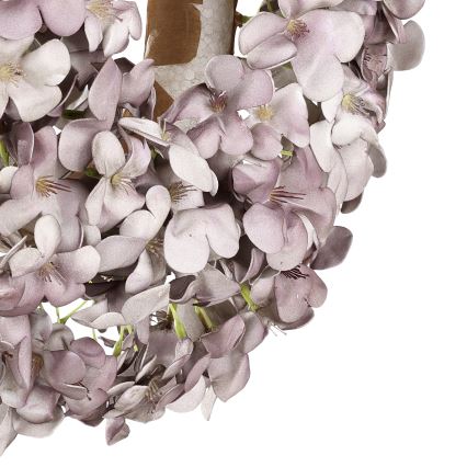 Eglo - Kranz aus Kunstblumen d 35 cm violett