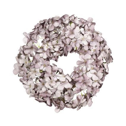 Eglo - Kranz aus Kunstblumen d 35 cm violett