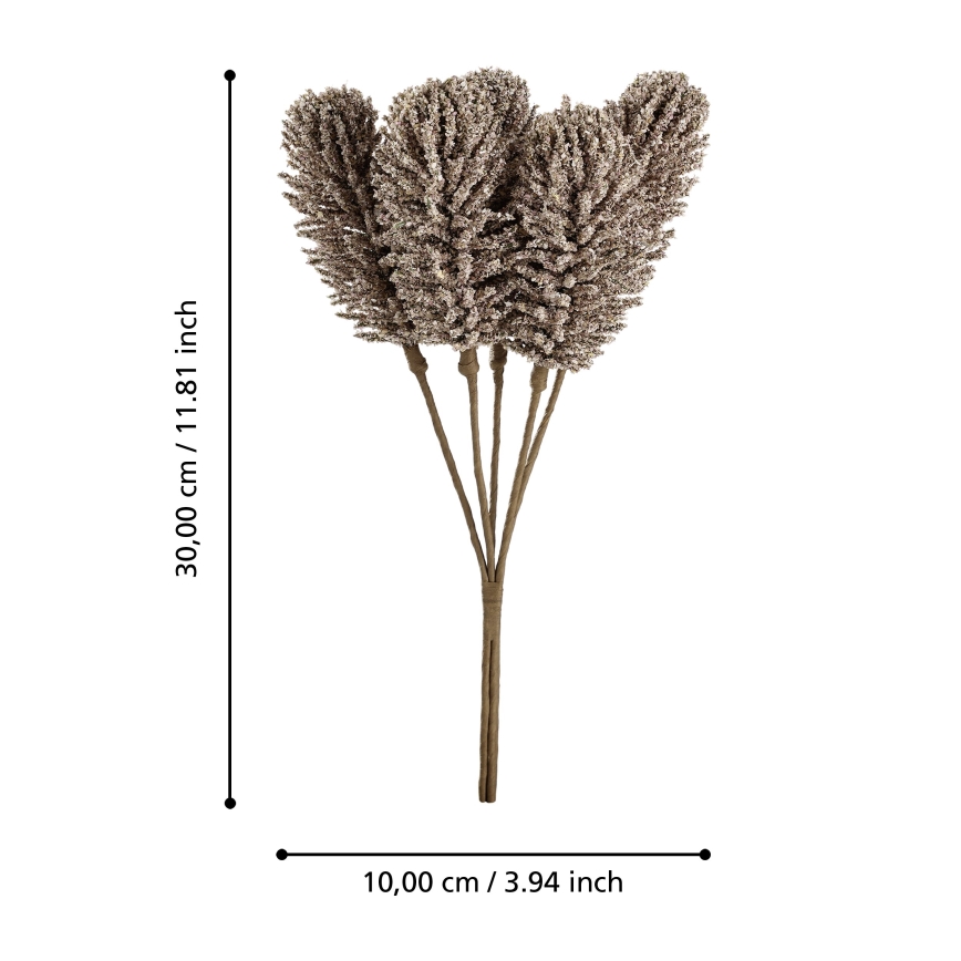 Eglo - Fiore artificiale 30 cm beige