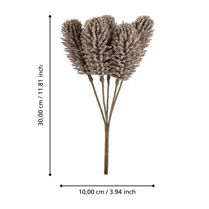 Eglo - Kunstblume 30 cm beige