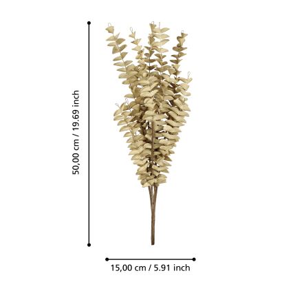 Eglo - Kunstblume 50 cm beige