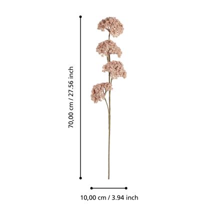 Eglo - Kunstblume 70 cm rosa