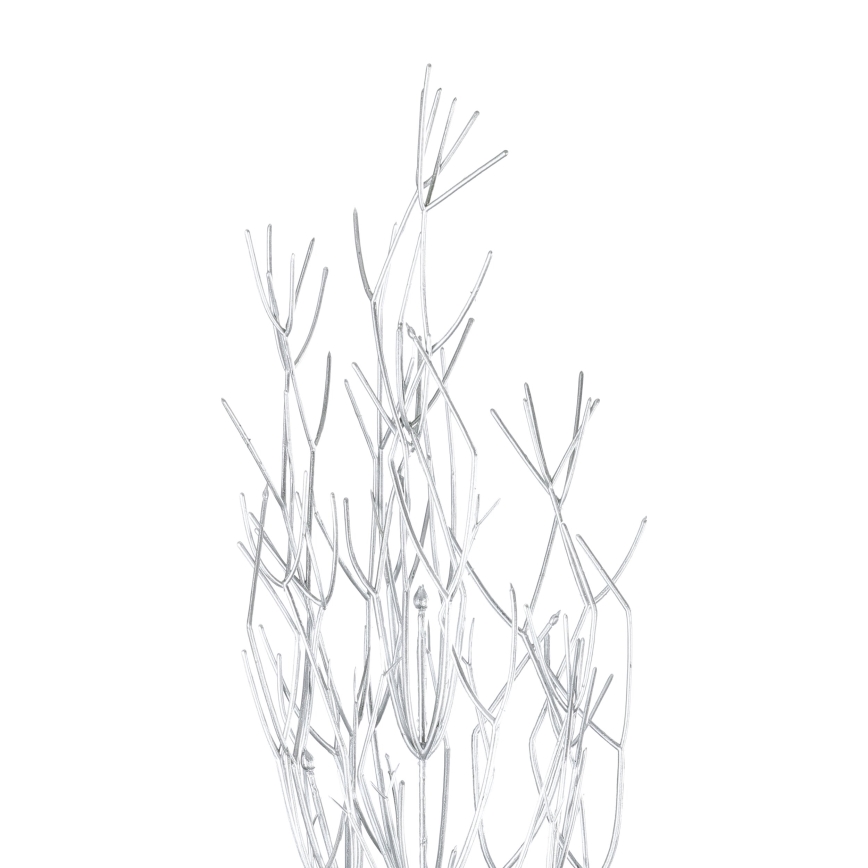 Eglo - Fiore artificiale 87,5 cm argento