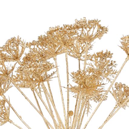 Eglo - Fleur artificielle 56 cm doré