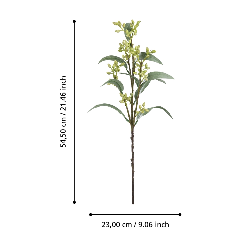 Eglo - Kunstblume 54,5 cm grün