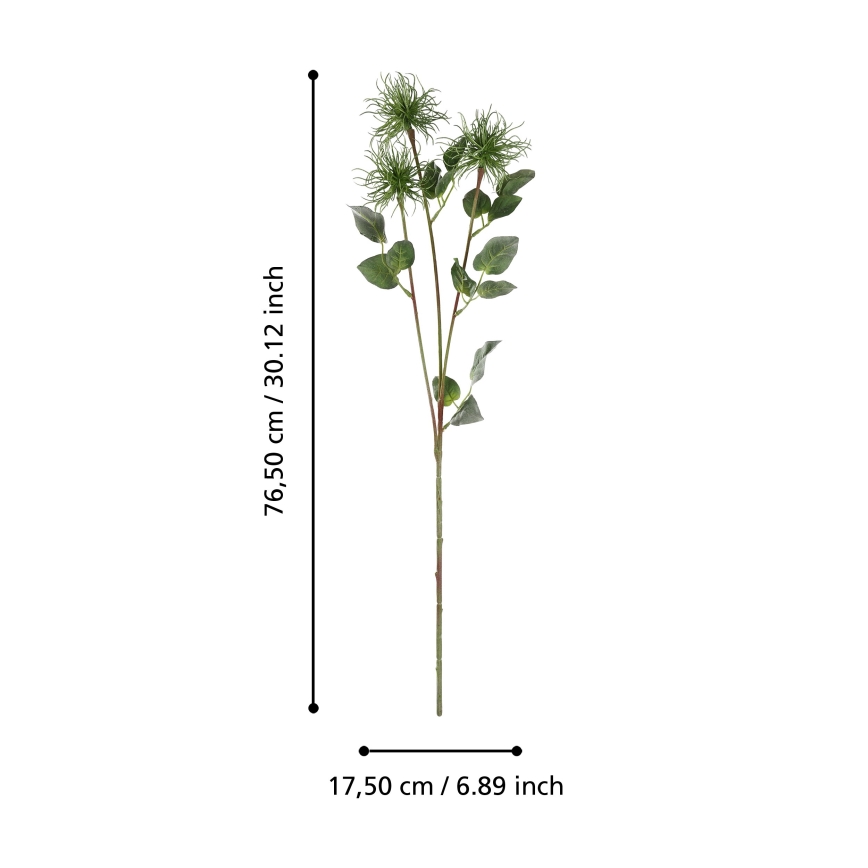Eglo - Kunstblume 76,5 cm grün