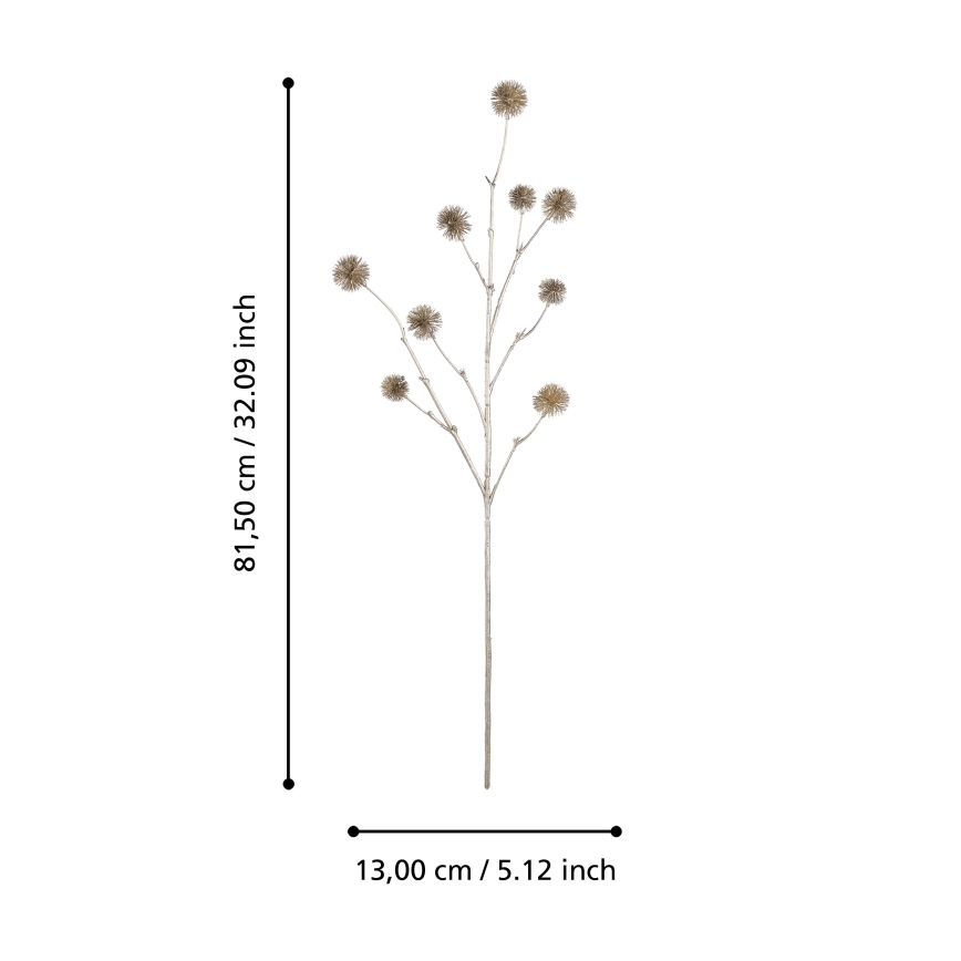 Eglo - Kunstblume 81,5 cm golden