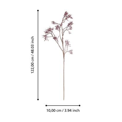Eglo - Kunstblume 122 cm violett