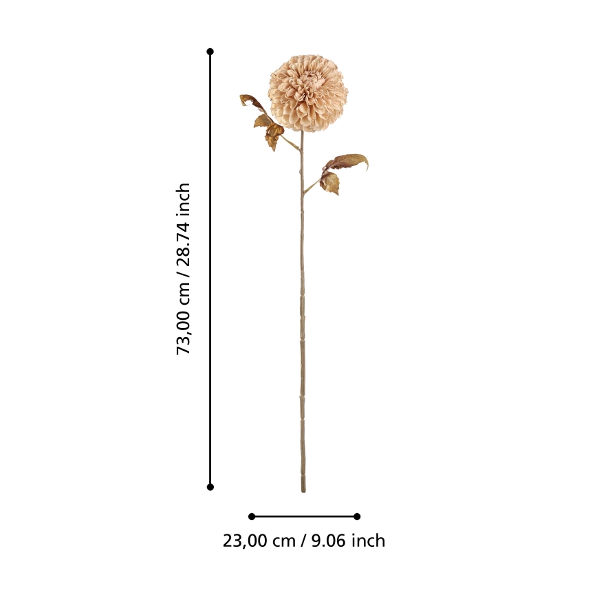 Eglo - Kunstblume 73 cm beige