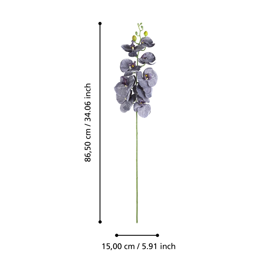 Eglo - Fiore artificiale 86,5 cm viola