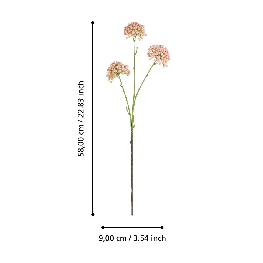 Eglo - Kunstblume 58 cm rosa
