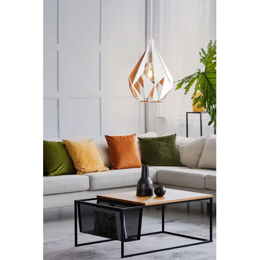 Eglo - Lampadario a sospensione con filo 1xE27/60W/230V