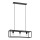 Eglo 43032 - Lampadario a sospensione con filo ELDRICK 3xE27/40W/230V nero