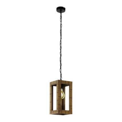 Eglo 43105 - Lustre sur chaîne TAKHIRA 1xE27/60W/230V érable
