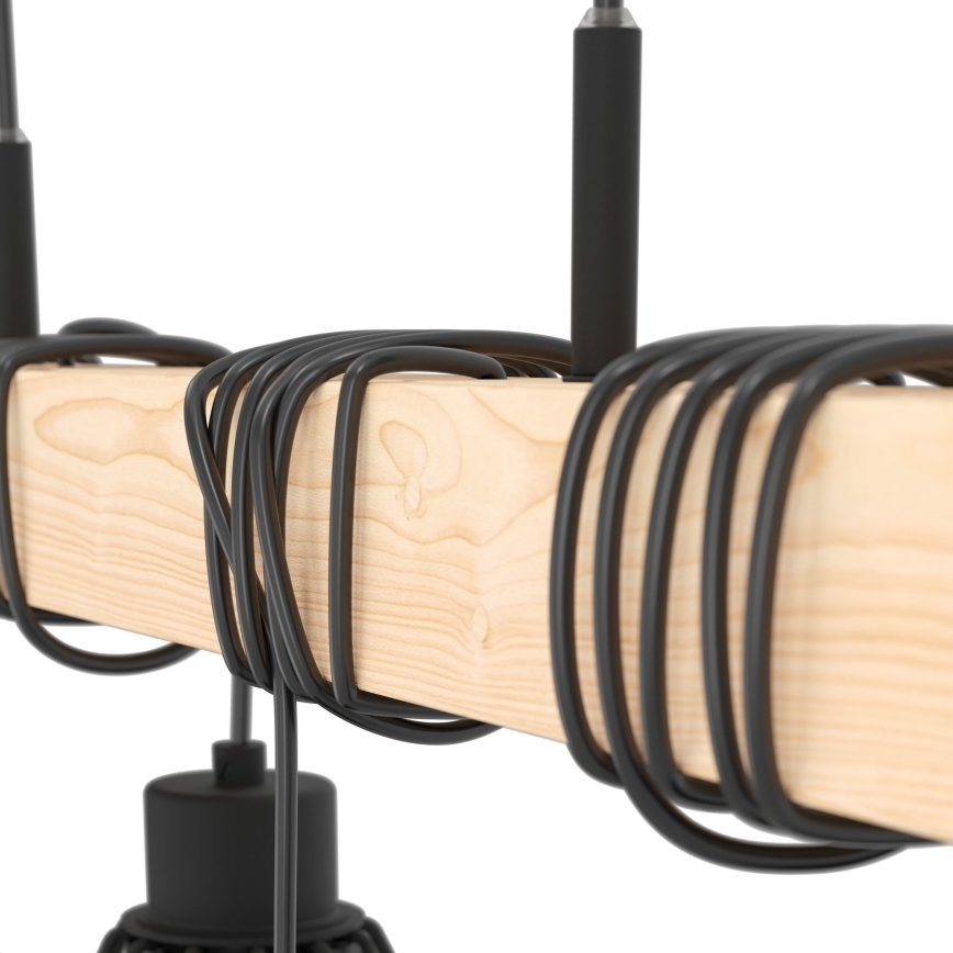 Eglo - Hängeleuchte TOWNSHEND 4xE27/60W/230V basket