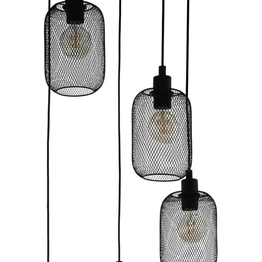 Eglo - Lampadario a sospensione con filo 5xE27/60W/230V