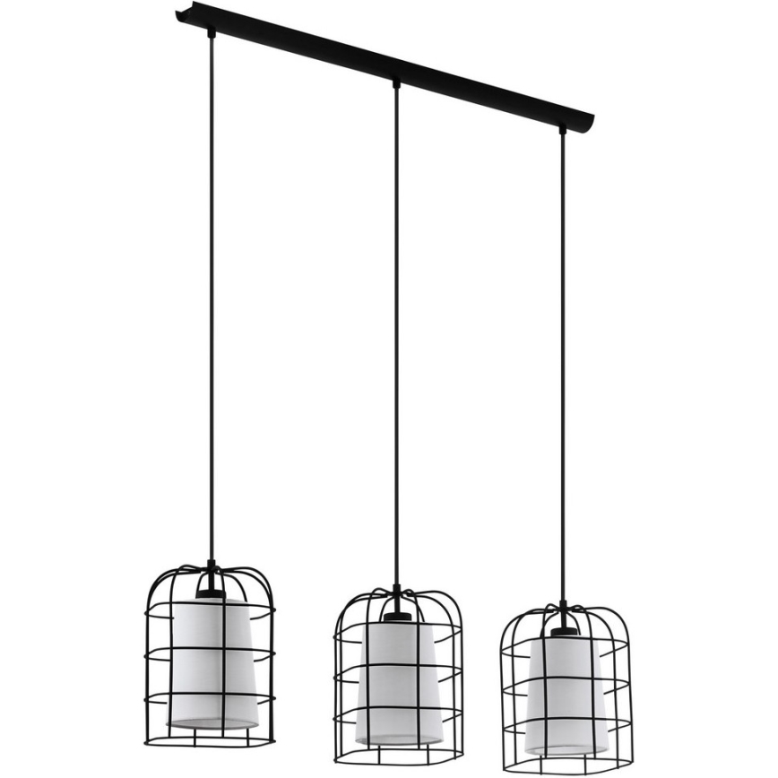Eglo - Suspension avec fil 3xE27/28W/230V