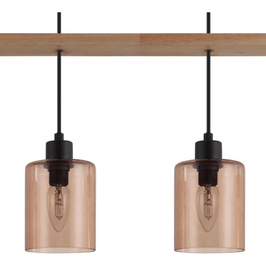 Eglo 43368 - Lampadario a cavo COOLMONT 4xE14/40W/230V