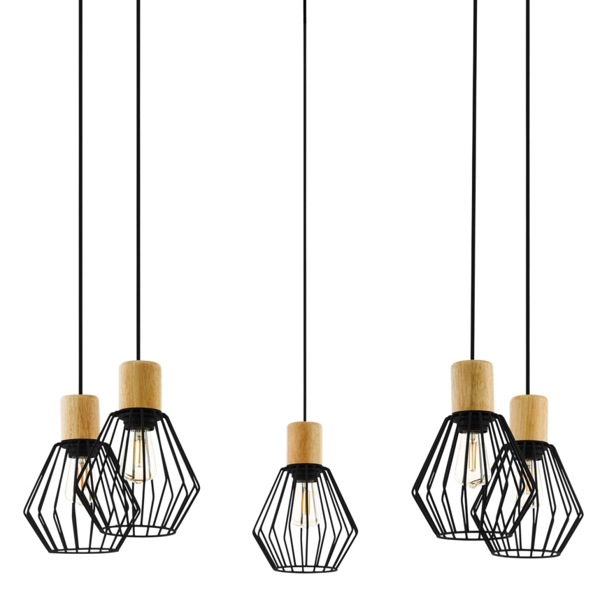 Eglo - Hängeleuchte 5xE27/60W/230V Spinne