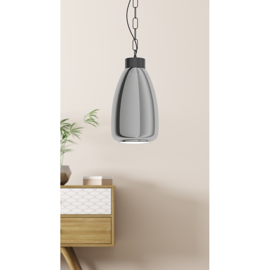 Eglo - Lampadario a sospensione con catena 2xE27/40W/230V