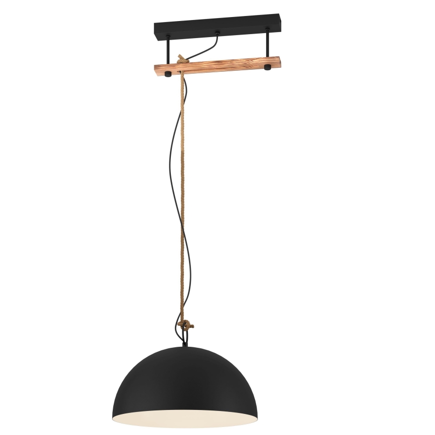 Eglo 43396 - Pendelleuchte HODSOLL mit Kabelaufhängung 1xE27/40W/230V