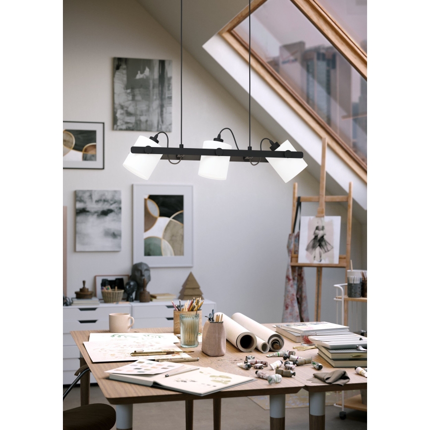 Eglo - Suspension avec fil 3xE27/28W/230V