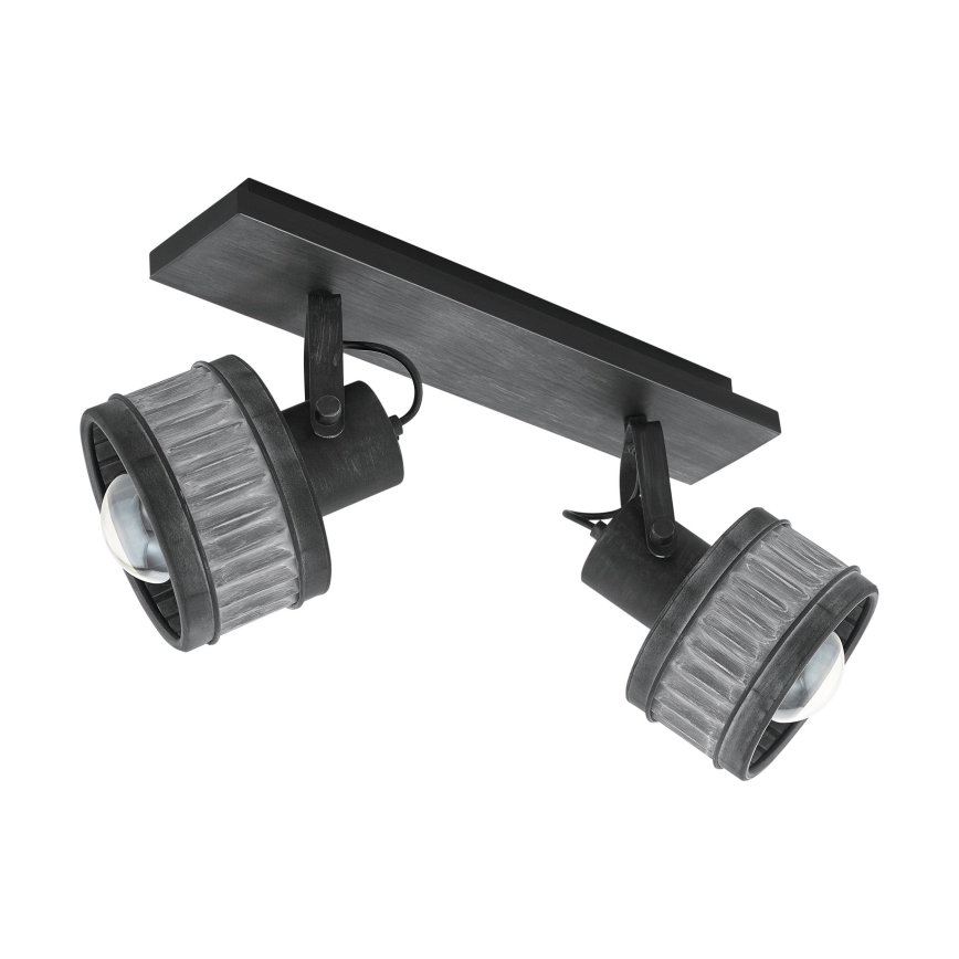 Eglo 43445 - Spotleuchte TURROCK 2xE27/28W/230V