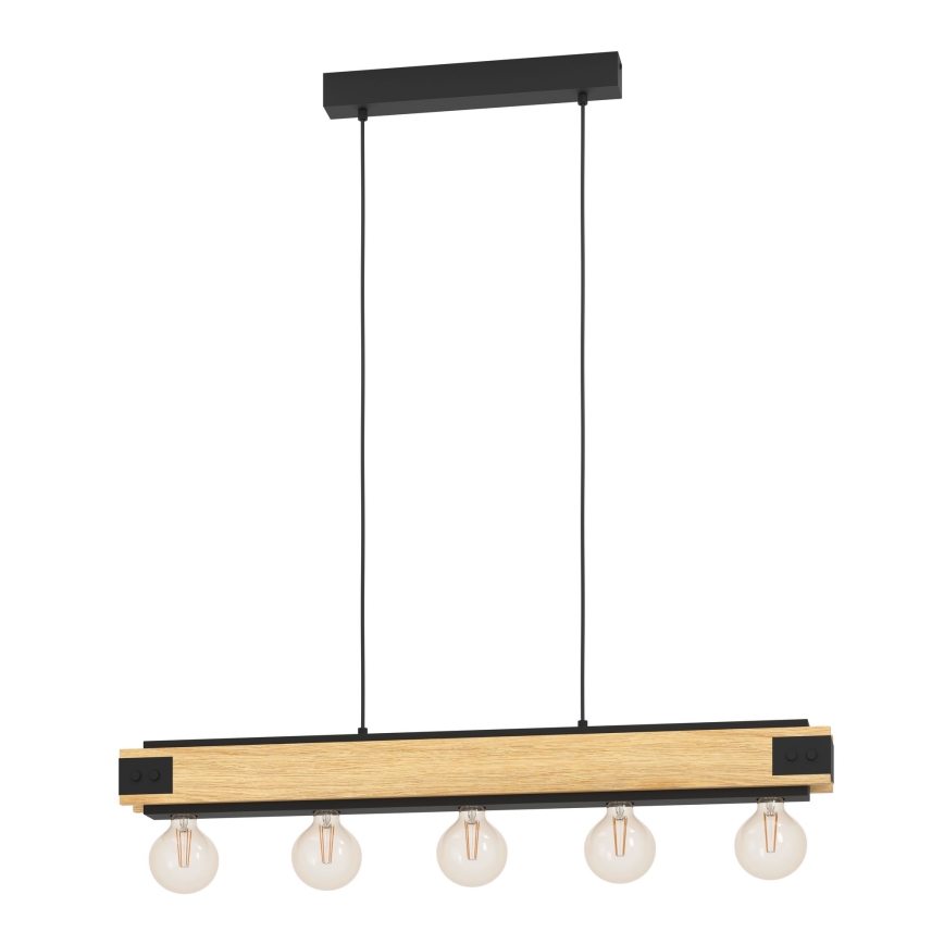 Eglo - Lampadario a sospensione con filo 5xE27/60W/230V
