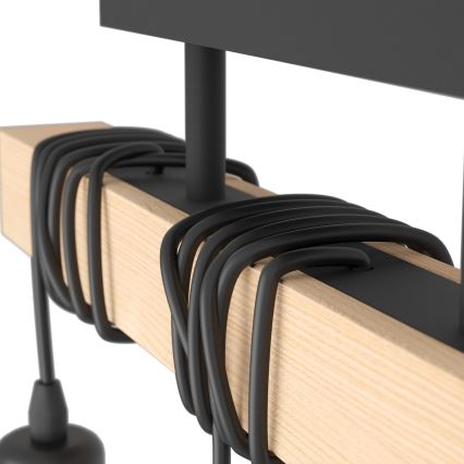 Eglo - Lampadario a plafone TOWNSHEND 3xE27/60W/230V