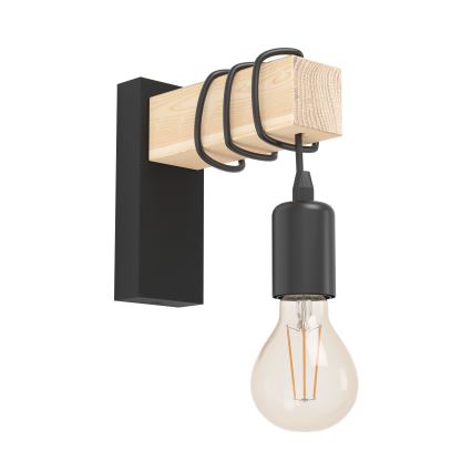 Eglo - Applique TOWNSHEND 1xE27/10W/230V - FSC certificato
