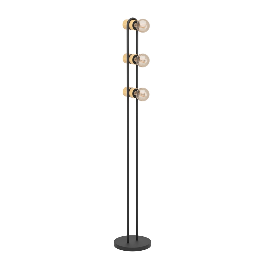 Eglo - Lampada da terra 3xE27/28W/230V