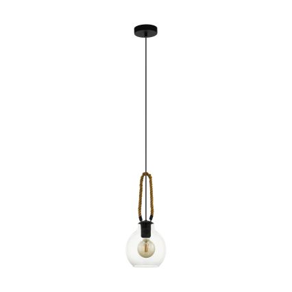 Eglo - Lampadario su corda  1xE27/40W/230V