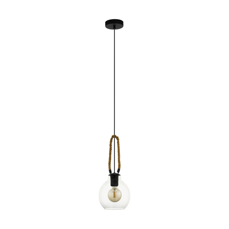 Eglo - Lampadario su corda  1xE27/40W/230V