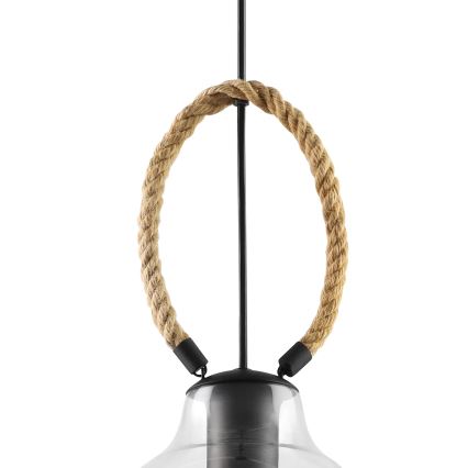 Eglo - Lampadario su corda  1xE27/40W/230V