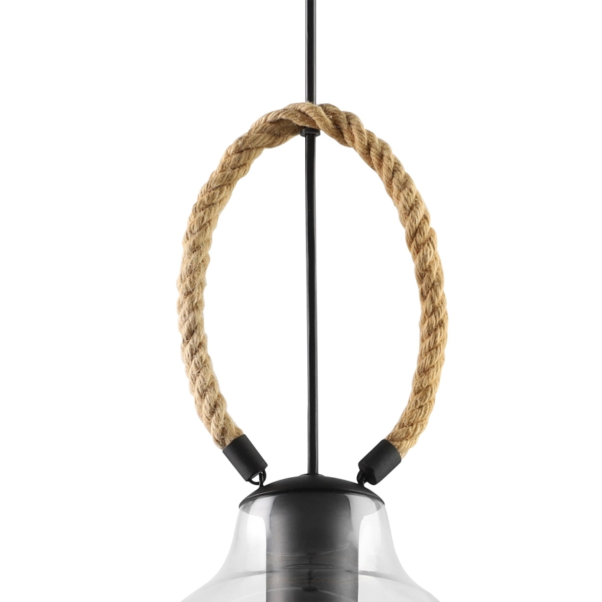 Eglo - Lampadario su corda  1xE27/40W/230V