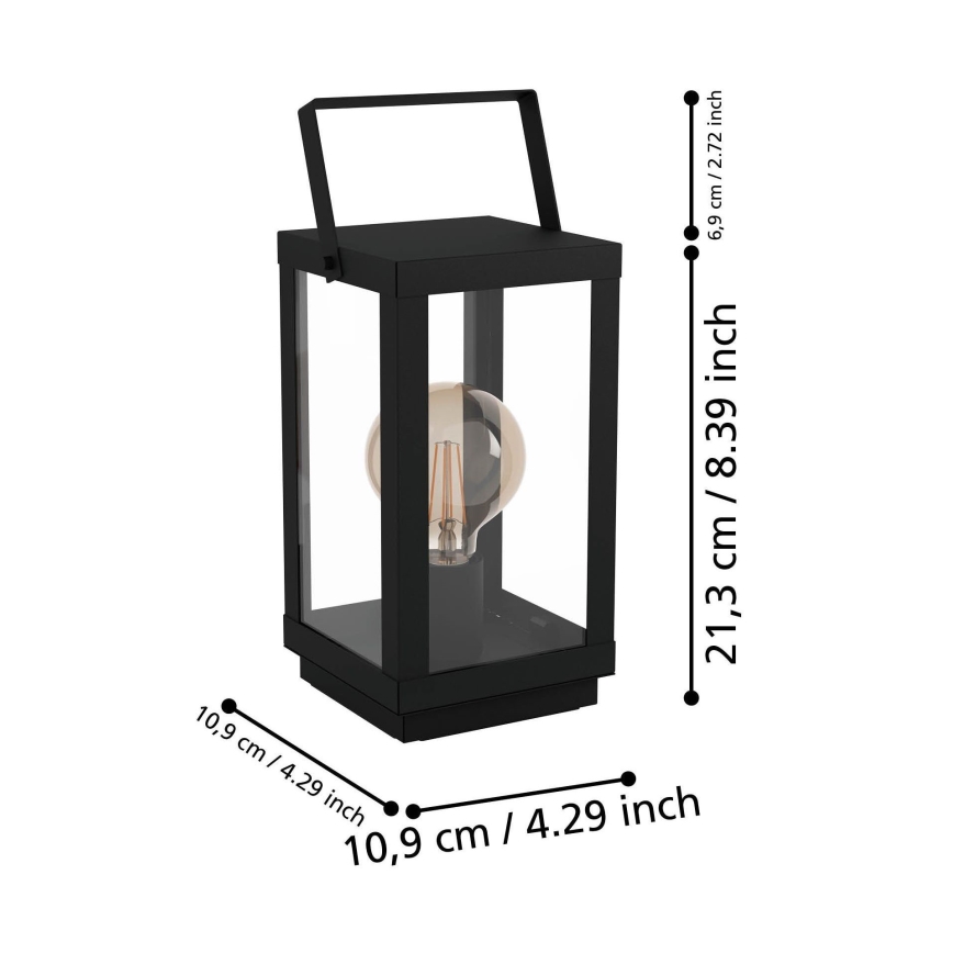 Eglo - Lampada da tavolo 1xE27/60W/230V