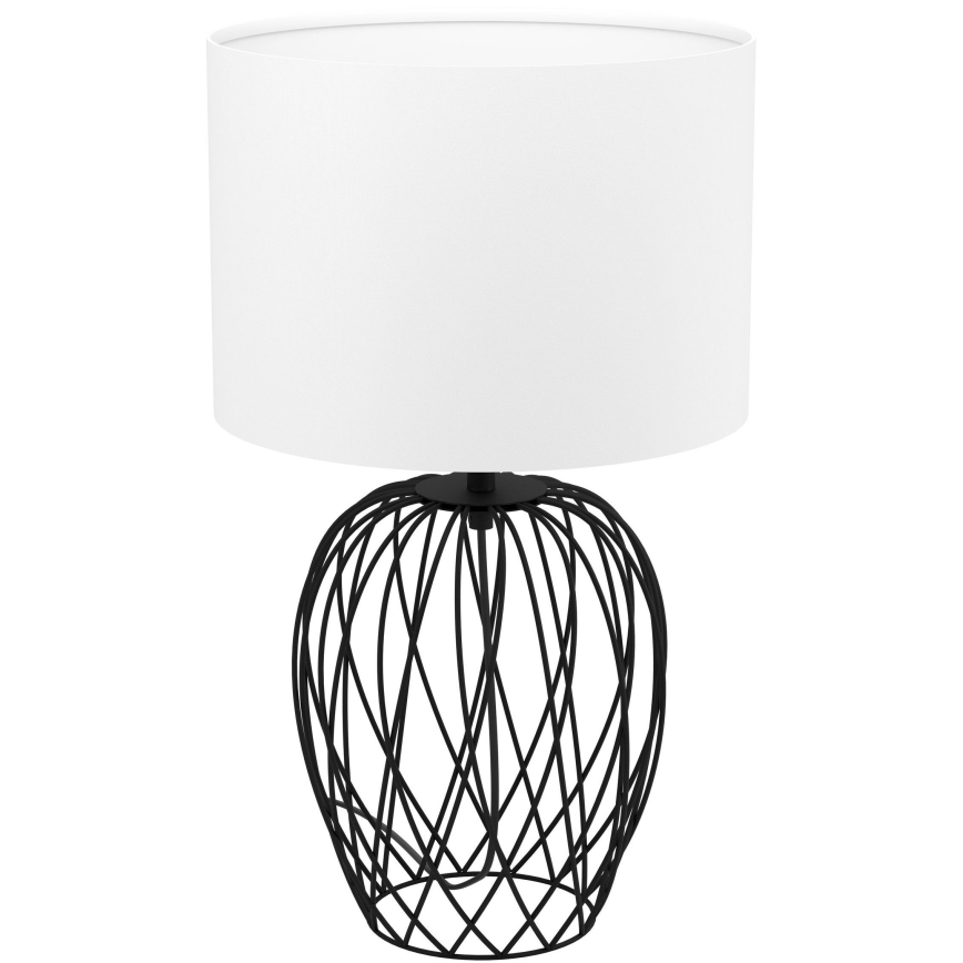 Eglo - Lampada da tavolo 1xE27/40W/230V bianco