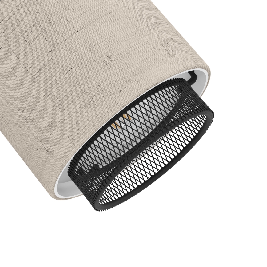 Eglo - Applique 3xE14/40W/230V nero/beige