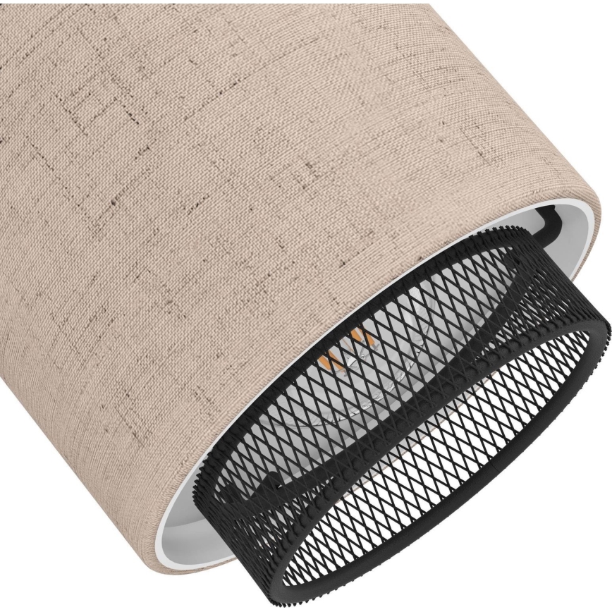 Eglo - Faretto 4xE14/40W/230V nero/beige