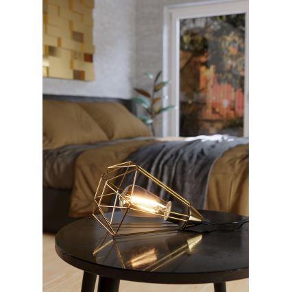 Eglo - Luce da tavolo con presa 1xE27/60W/230V