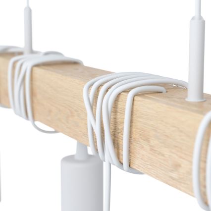 Eglo - Lampadario a sospensione con filo TOWNSHEND 4xE27/60W/230V - FSC certificato